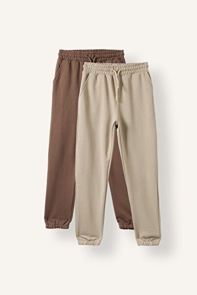 DeFacto Regular Fit Elastic Leg Jogger Trousers for Boys I0596A826Au