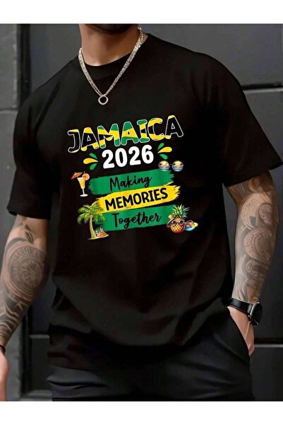 21JNRY تي شيرت جامايكا 2026 للرحلة العائلية المتطابقة - تي شيرت رجالي بتصميم ...