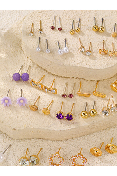 Take Two By Styli Set of 30 - Assorted Stud Earrings