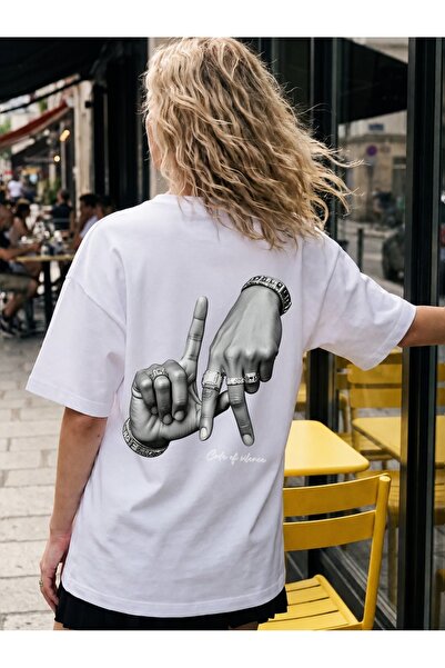 Generic Brand Hands With Jewelry & Code of Silence,crew neck,everyday essenti...
