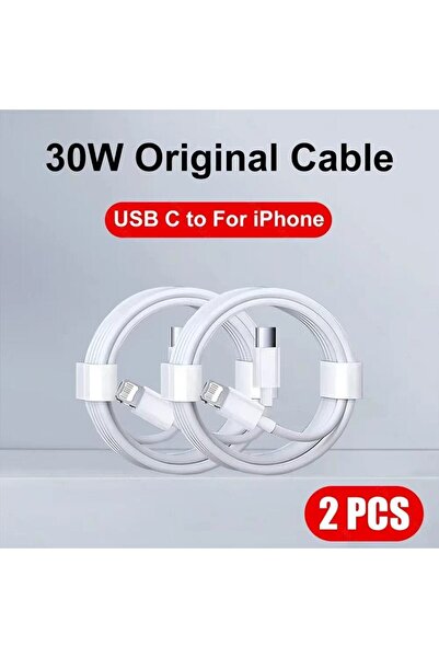 Choice11 1m 2Pcs USB C Cable 5-1pcs 30W Fast Charging Cable Foe iPhone 13 12 ...