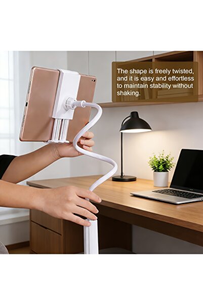 Choice وايت 360 °   حامل قابل للتعديل للهواتف والأجهزة اللوحية، بتصميم قابل ل...
