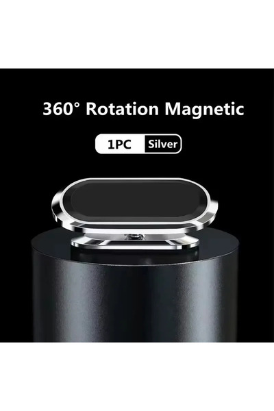 Choice Silver 360° Magnetic Car Phone Holder Magnet Smartphone Mobile Stand C...