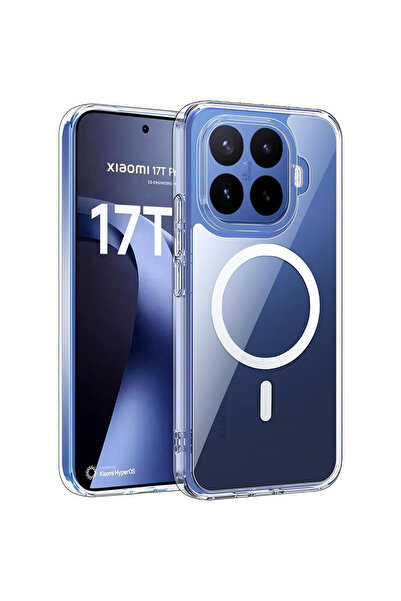 Choice6 Xiaomi 17T Pro Clear Case Magnetic Wireless Charging Shockproof Hard ...