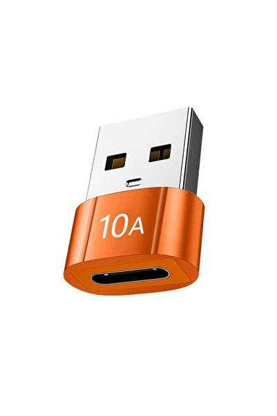 Choice9 orange 1pcs 10A OTG USB/TYPEC To Type C/USB Adapter Fast Charging Ada...