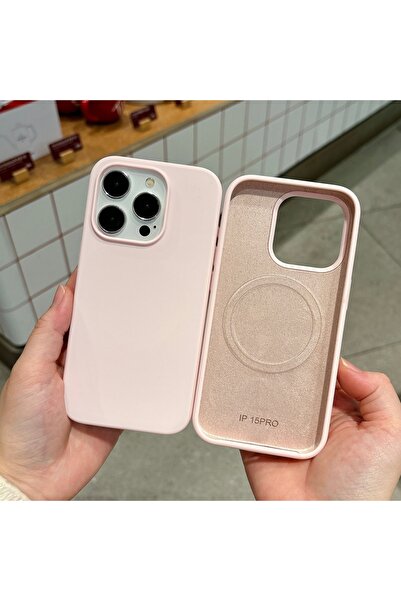 Choice55 iPhone 15 Pro SF Liquid Silicone Magnetic For Magsafe Wireless Charg...