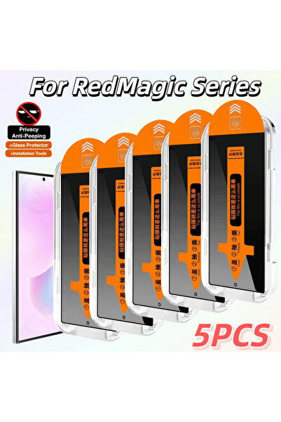 Choice ZTE nubia RedMagic 11 Pro 5PCS Dust-Free Bubble-Free Privacy Tempered ...
