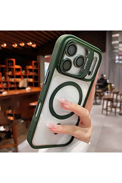 Choice98 iPhone17 Pro Max army green Luxury for Magsafe Magnetic Attraction B...