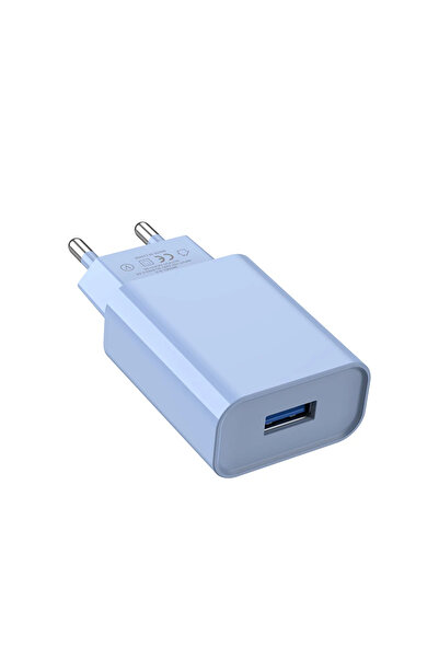 Choice4 Blue EU 5V 2A USB Wall Charger 10W Fast Charging Mobile Phone Charger...