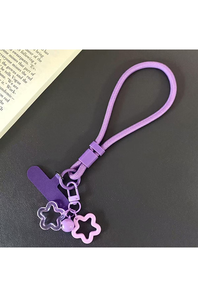 choice2 PURPLE Phone Lanyard Wrist Strap Phone Case Connection Piece Phone Ca...