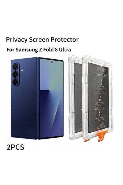 Choice Galaxy Z Fold 8 Ultra 2PCS Privacy 2PCS Easy Install Screen Protector ...