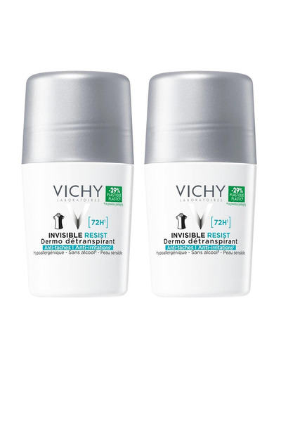 Vichy Deo Rollon Women Invisible Resist 72 Saat Etkili Beyaz iz ve Tahriş Kar...