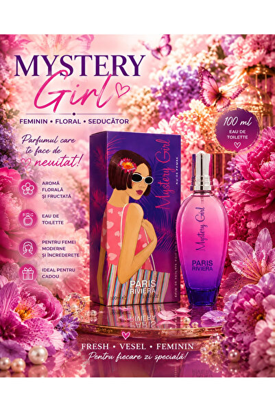 Paris Riviera Parfum Damă Mystery Girl – Eau de Toilette 100 ml