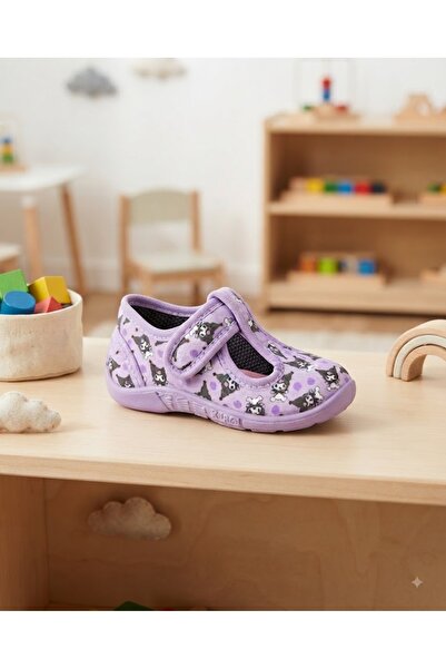 Ayakx Spor Nursery Shoes, Slippers, Kindergarten Home Shoes, Soft Velcro, Ort...