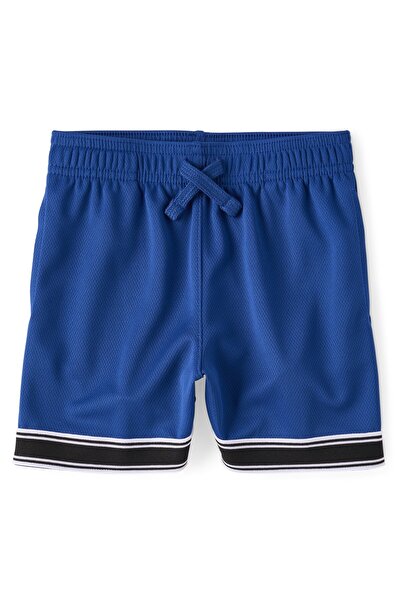 The Children's Place Baby And Toddler Boys Quick Dry Striped Mesh Lined Activ...