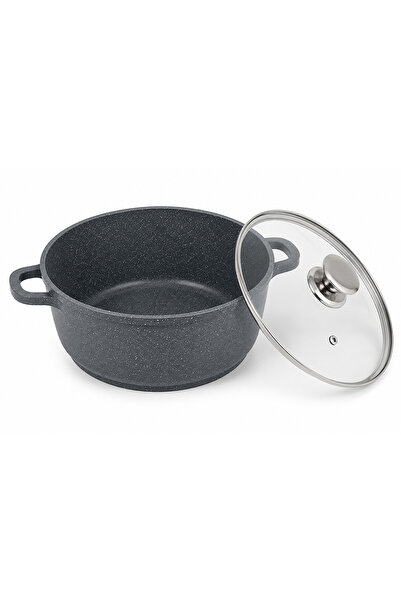 OEM Non-stick pot, cast aluminum, with lid, 6.5L, 28 CM