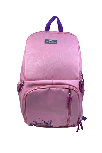 Faber Castell KİNG PACK PEMBE SIRT ÇANTASI