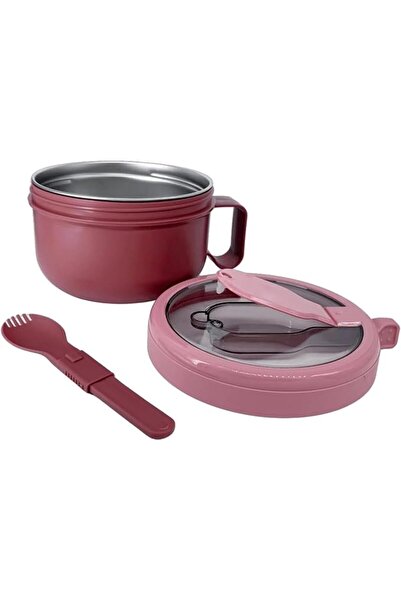 GENERAL Brengies Leak-Proof Insulated Stainless Steel Lunchbox with Handle, F...