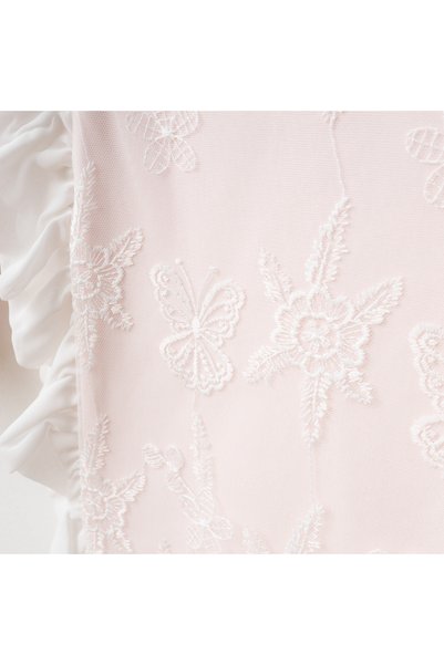 lisaloom baby & kids Amelia Lace Newborn 4-Piece Set 100% Cotton – Luxury Baby Girl Outfit 0-3m
