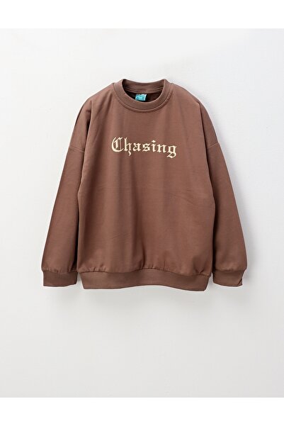 MiniKids Bluza Chasing, maro