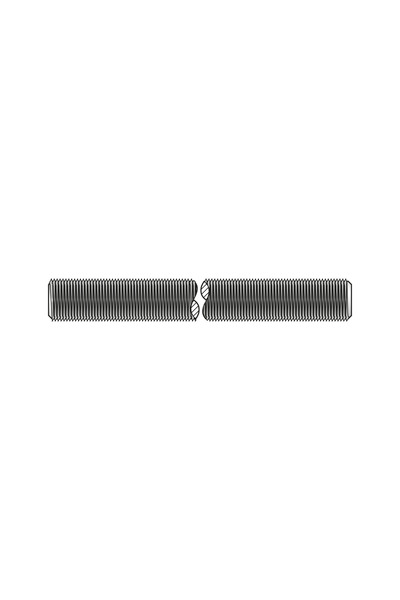 SCHAEFER Set 2 x Tija Filetata 1m 975 Inox A4-M12