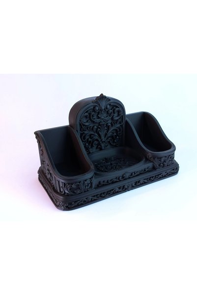 SZD Design Gothic Style Multi-Purpose Desk Organizer Jewelry Makeup Box Organizer