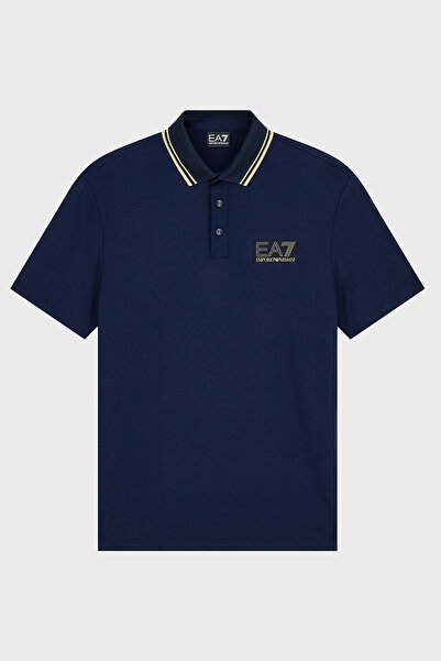 EA7 Logolu Slim Fit Kısa Kollu Polo Erkek POLO 7M002241 AF13739 UB102
