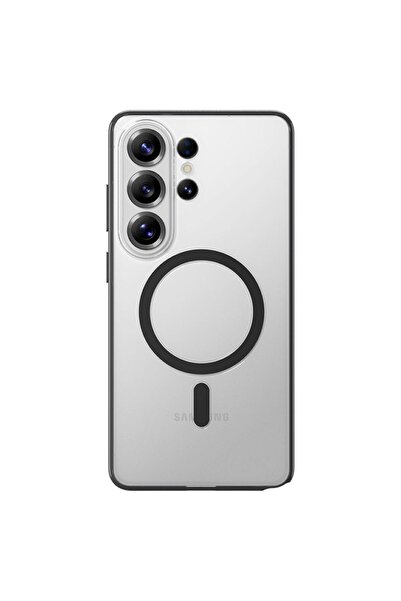 Rock Σειρά Crystal Armor Υβριδική Θήκη MagSafe Μαύρη (Samsung Galaxy S26) - M...