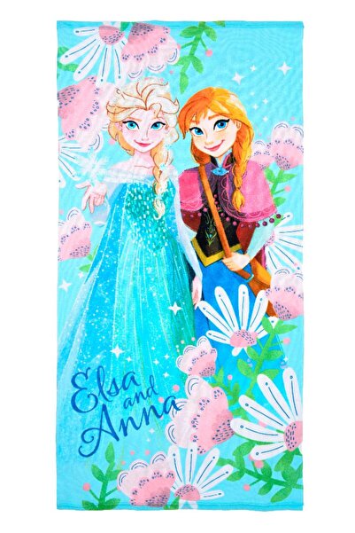 Sun City Fashion Group Αυθεντική πετσέτα θαλάσσης κορίτσι "Frozen" (70X140)