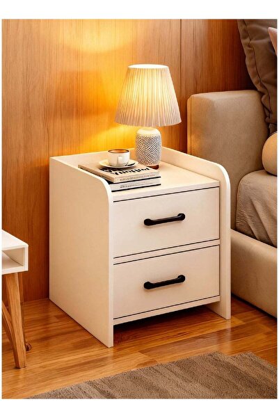 Generic 40*40*60cm Nightstand Bedside Table Side Table Wooden Sofa End Storag...