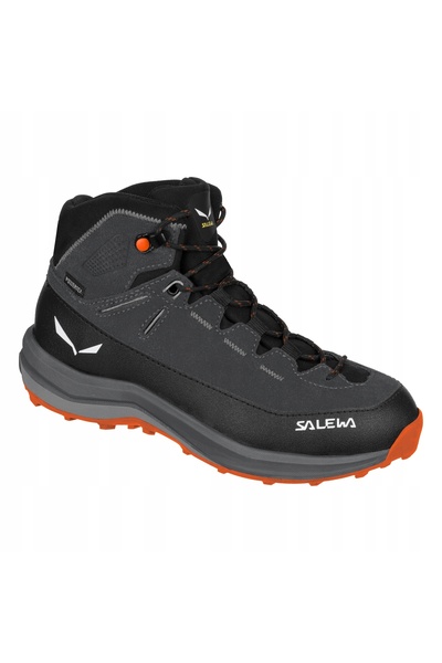 Salewa Jr Mtn Trainer 2 Mid Ptx negru 36 ghete de drumeție pentru copii