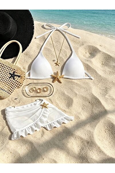 nuriçgiyim Nisanu Bikini Pareo Set