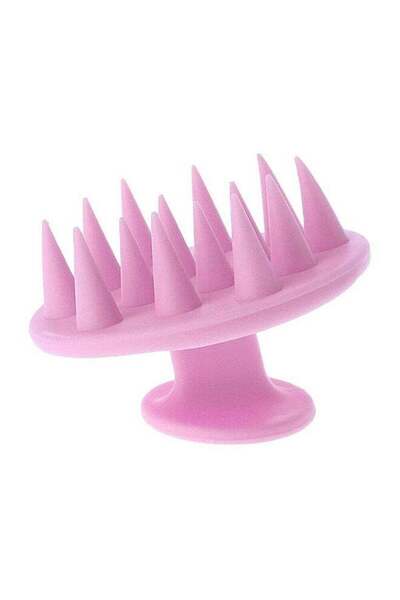 DRAMA HOME Hair brush for scalp massage during shower pink