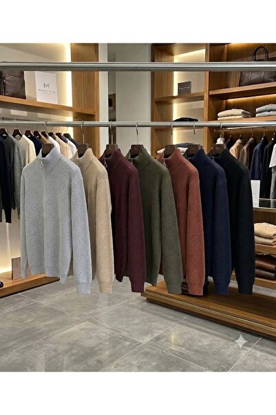 zs zaos fashion Set avantajos de 7 piese, pulover gros de iarnă pentru bărbaț...