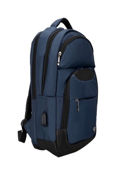 inci çelik aksesuar Laptop Bag 15.6 Inch (Backpack) Navy Blue
