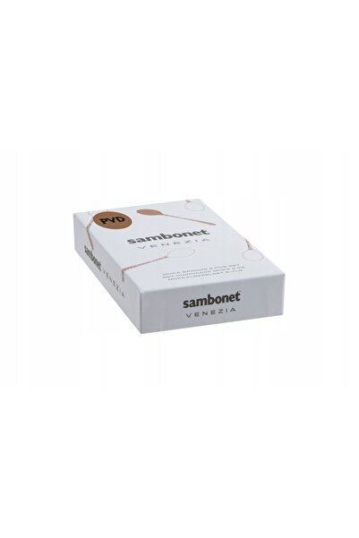 NO BRAND Set Sambonet de 6 lingurițe de espresso din cupru PVD Venezia