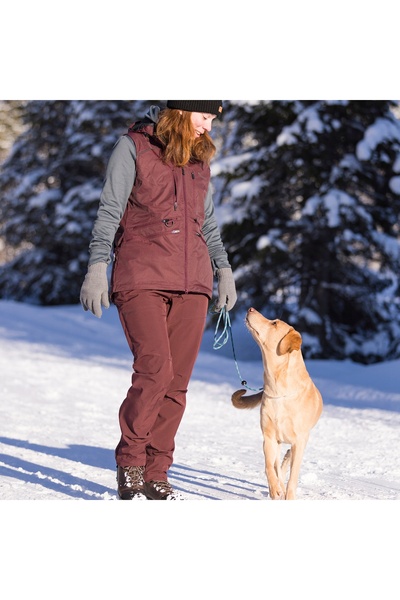 NO BRAND Hanorac de trekking pentru femei Pinewood Finnveden, albastru D.Stor...