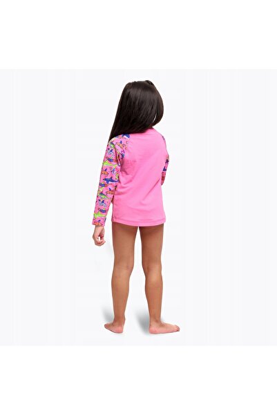 NO BRAND Bluză cu mânecă lungă + slip de înot pentru copii Funkita Zippy Rash...