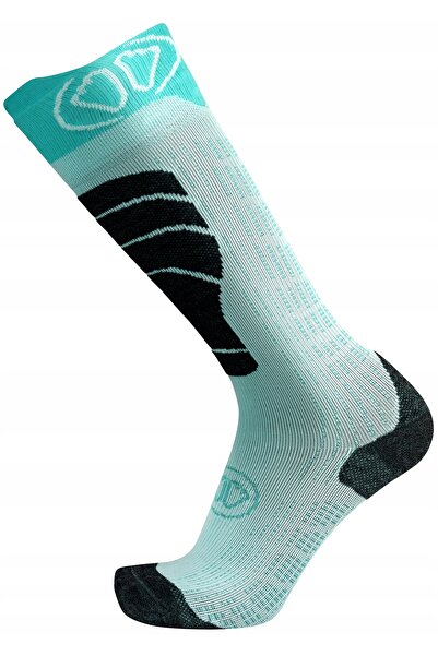 NO BRAND Șosete de schi Sidas SKI COMFORT SOCKS DAMĂ Albastru/Alb 41-42