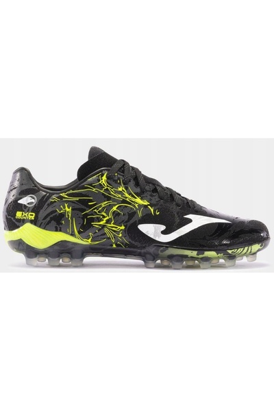 Joma Ghete de fotbal pentru bărbați Supercopa AG negru/fluorescent lămâie 40....