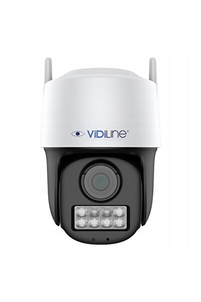 ViDiLine Cameră IP de exterior Wi-Fi PTZ rotativă cu alarmă inteligentă de 3M...