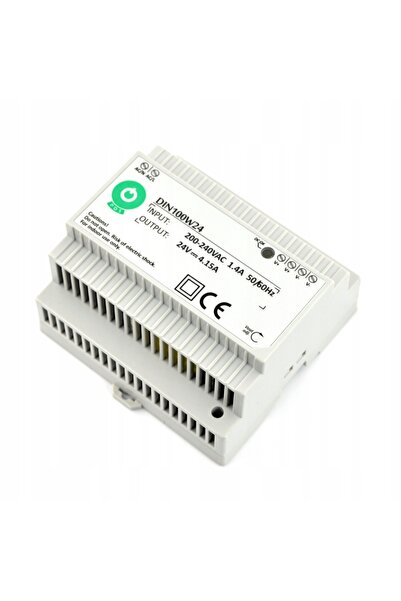 NO BRAND Sursă de alimentare montabilă pe șină DIN 24V 100W 4A pentru lampă, ...