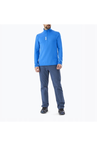 Millet Hanorac de munte pentru bărbați M Seneca Fleece Po Blue S