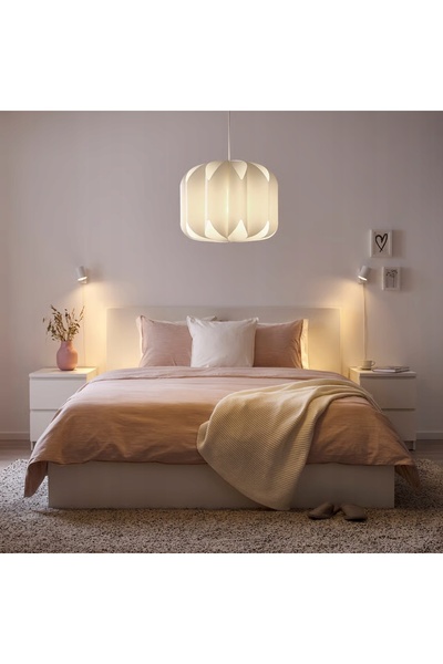 NO BRAND IKEA SOLHETTA Bec LED E27, 1521 lumeni, sferă opală albă, 95 mm