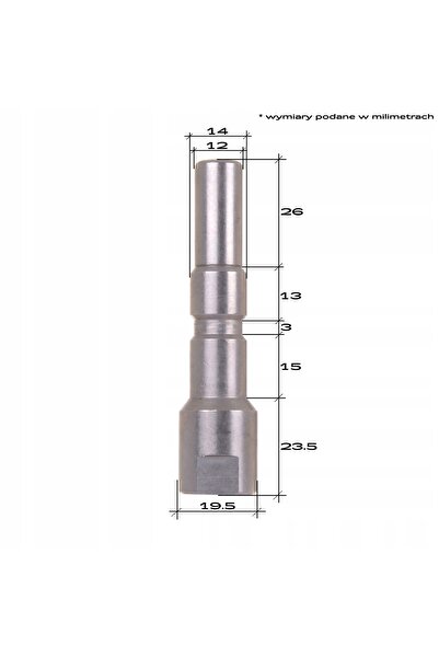 Techkar T-racer pentru mașina de spălat Nilfisk Poseidon Neptune MH, conector...