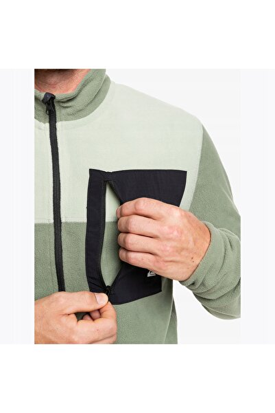 Quiksilver Hanorac de snowboard pentru bărbați Aker, cu fermoar complet, din ...