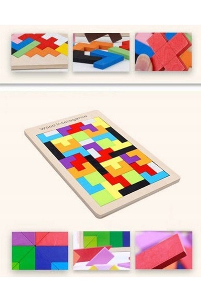 NiceKids PUZZLE DIN LEMN TETRIS ZKB-815