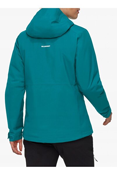 Mammut Geacă matlasată de damă Linard HS Thermo cu glugă, verde turcoaz închi...
