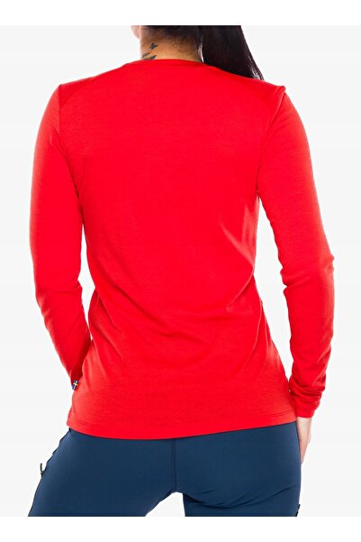 Fjällräven Fjallraven Abisko Wool LS Bluză de trening pentru femei - portocal...