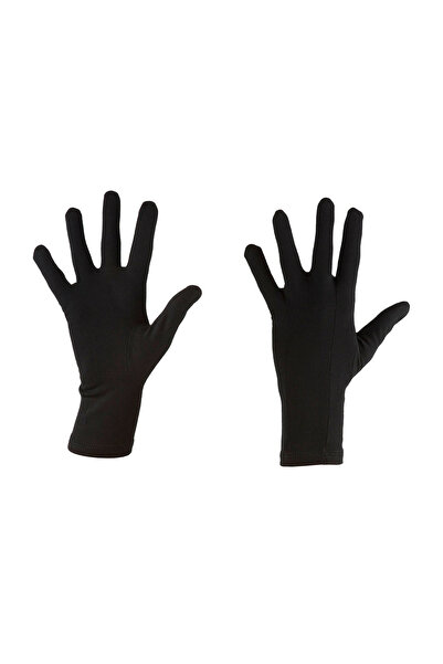 NO BRAND Mănuși Icebreaker 200 Oasis Glove Liners - negru XS